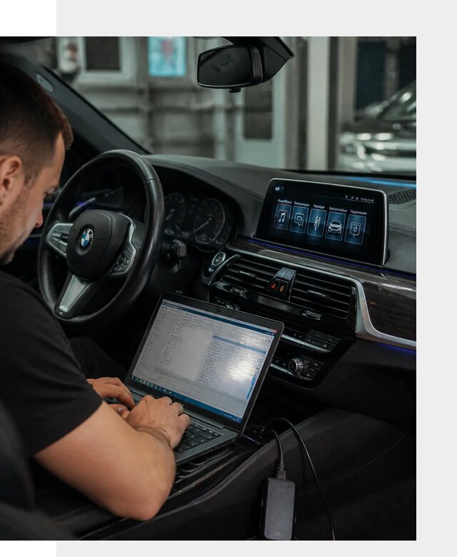 Русификация мультимедиа BMW для авто под ключ в Екатеринбурге