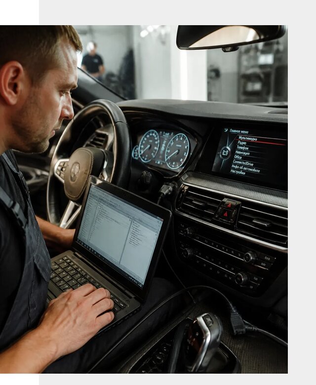 Русификация приборной панели BMW для авто в Екатеринбурге от компании