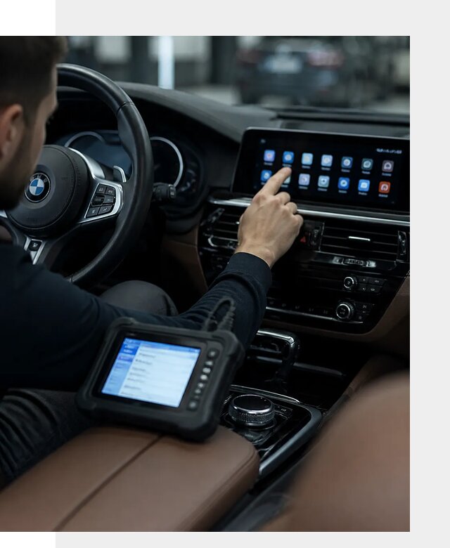 Установка приложений и мультимедиа сервисов BMW в Екатеринбурге