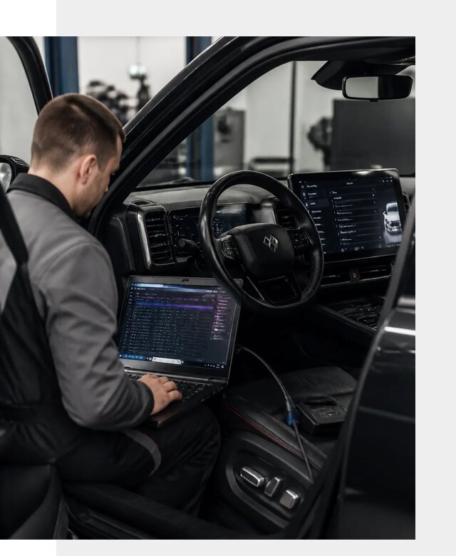 Русификация мультимедиа и систем BYD Leopard 5 в Екатеринбурге
