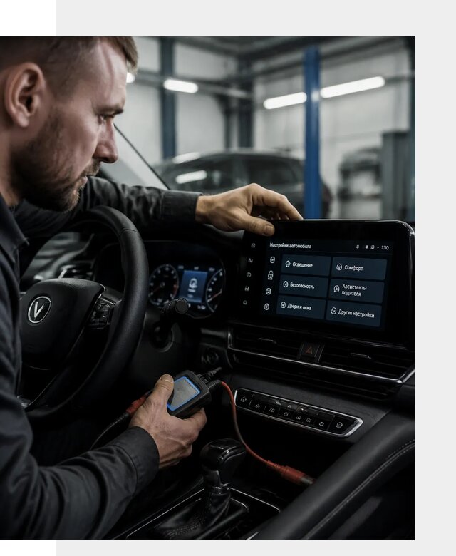 Русификация Changan CS55 и мультимедиа под ключ в Екатеринбурге