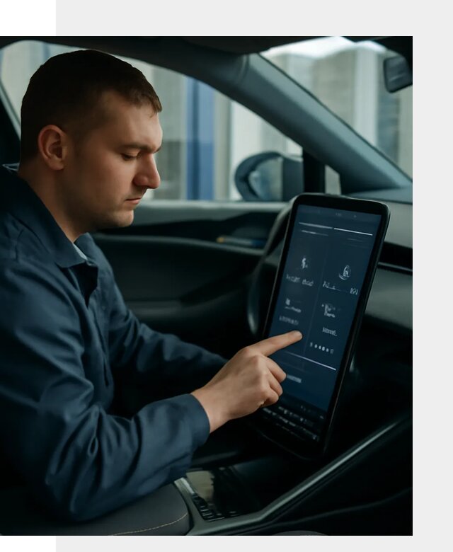 Русификация мультимедиа и приборной панели Deepal SL03 в Екатеринбурге