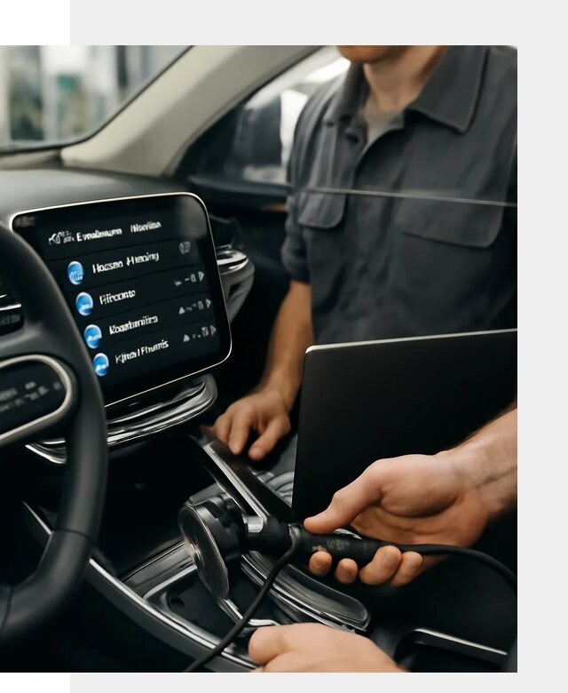 Установка приложений Geely для мультимедиа автомобиля в Екатеринбурге