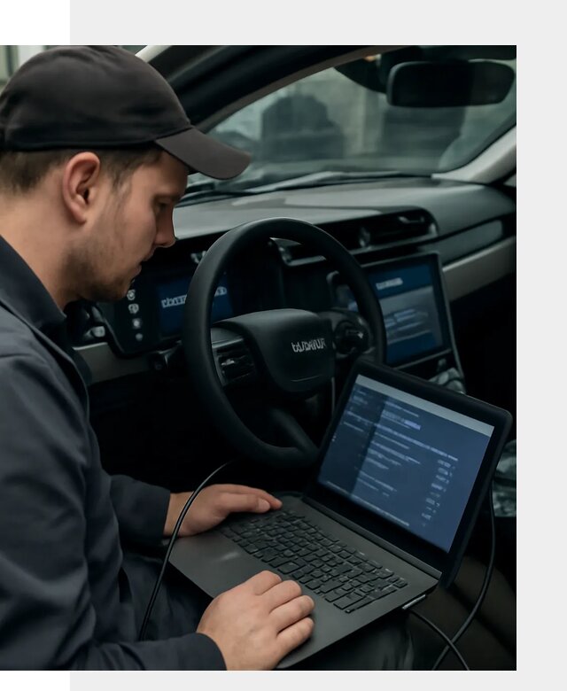 Профессиональная русификация автомобилей Lynk Co в Екатеринбурге