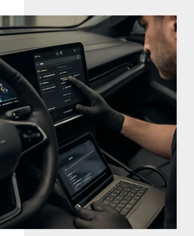 Русификация приборной панели Rising автомобиля в Екатеринбурге