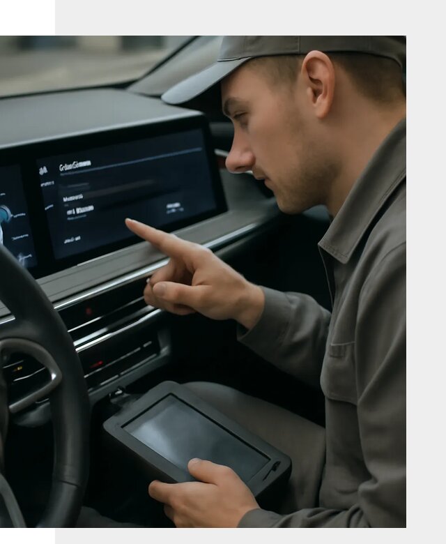 Русификация приборной панели автомобиля Voyah в Екатеринбурге