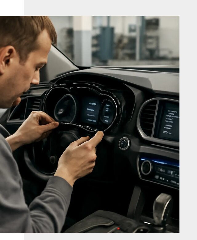 Русификация приборной панели автомобилей Hyundai в Екатеринбурге