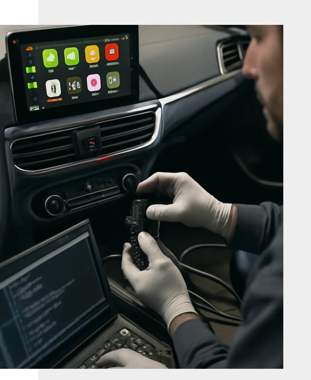 Активация Apple CarPlay в Екатеринбурге для штатной мультимедиа