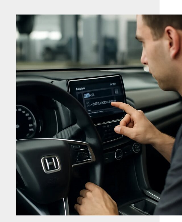 Русификация панели приборов Honda в Екатеринбурге по цене 5125 ФастМобиль-Ктр