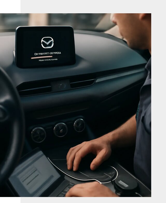 Установка приложений Mazda на мультимедийную систему в Екатеринбурге
