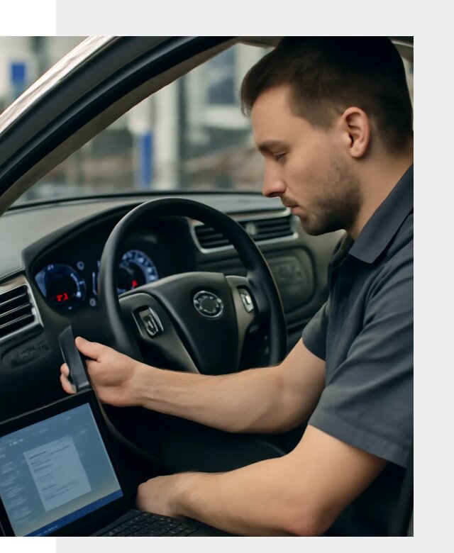 Русификация приборной панели Nissan для авто в Екатеринбурге