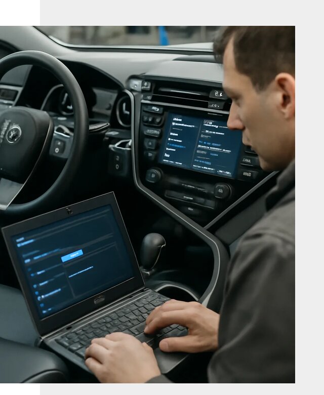 Русификация Toyota Camry 80 для мультимедиа в Екатеринбурге